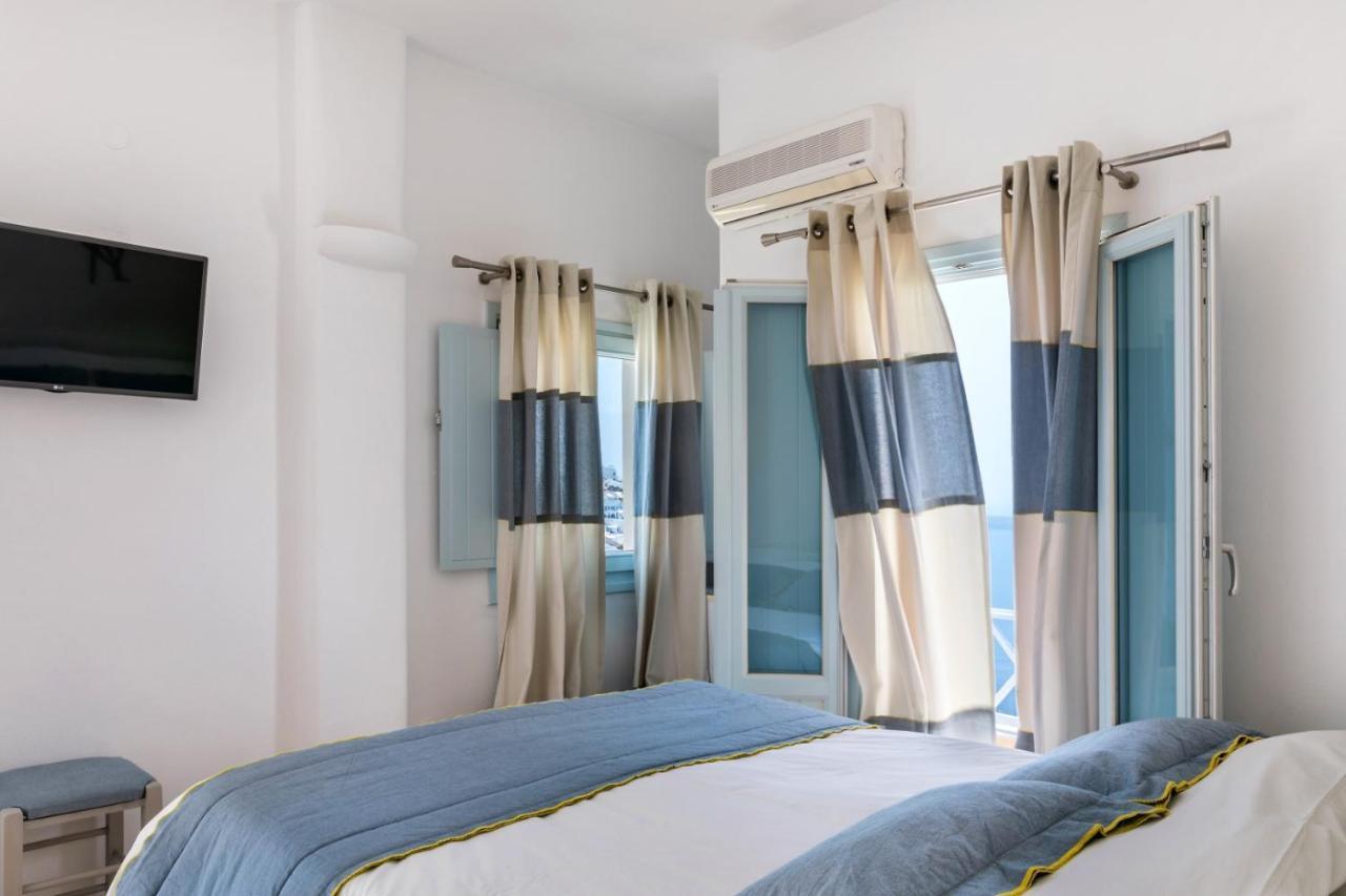 Blue Dolphins Apartments Firostefani Luaran gambar
