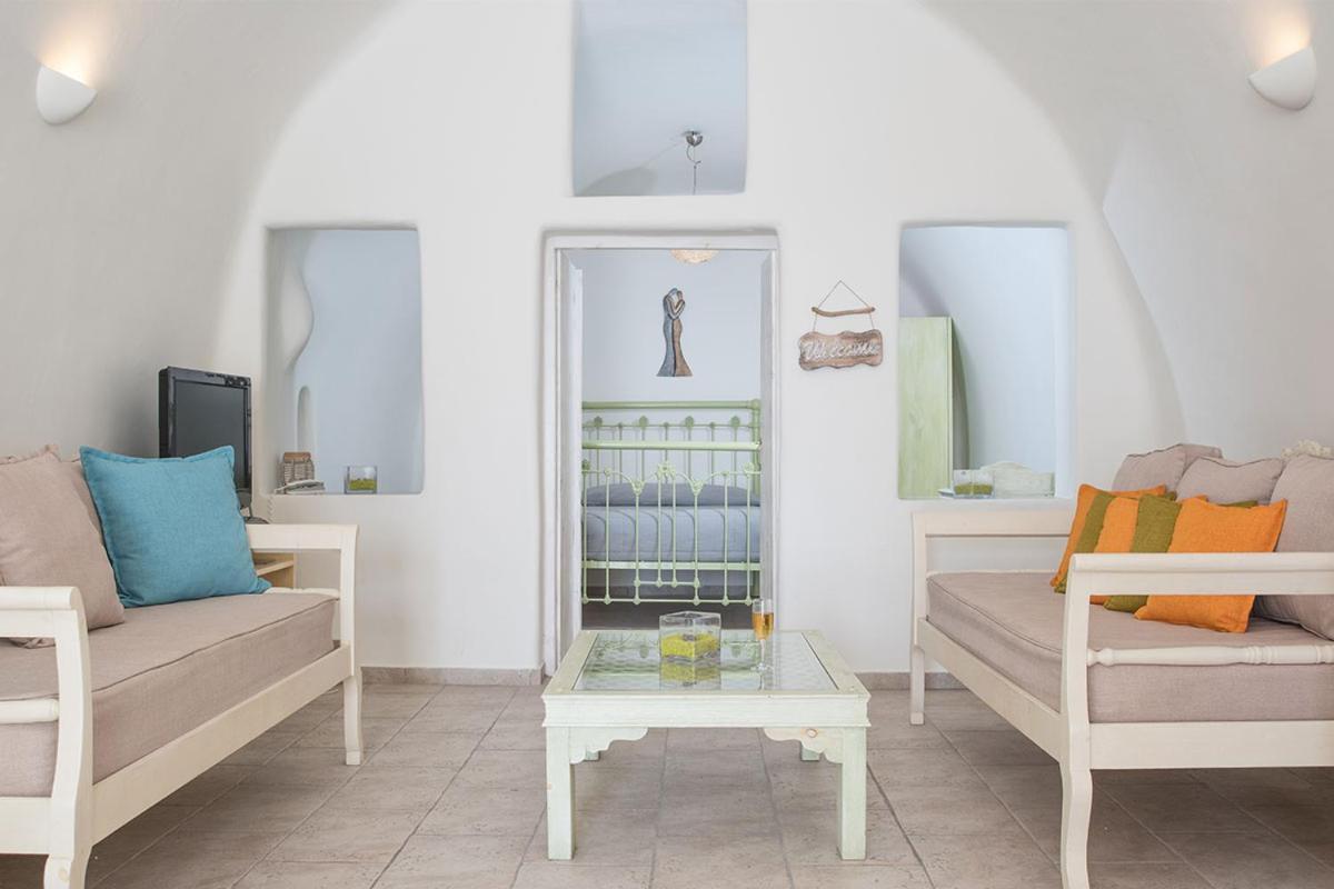 Blue Dolphins Apartments Firostefani Luaran gambar