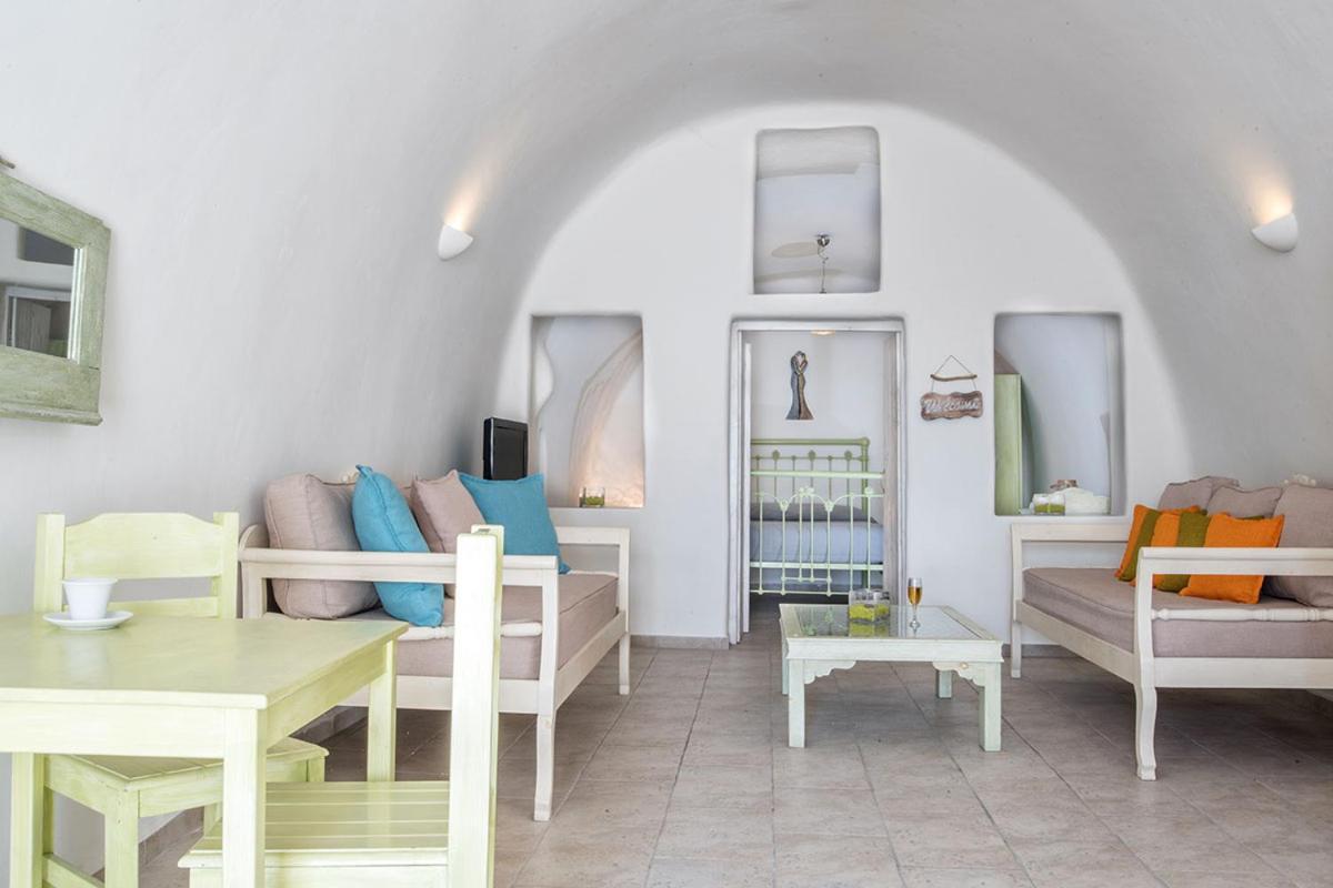Blue Dolphins Apartments Firostefani Luaran gambar