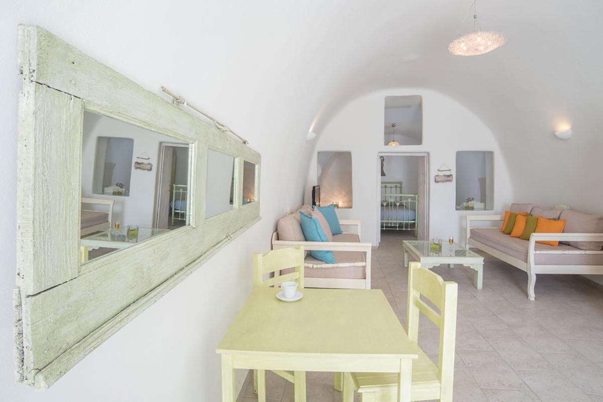 Blue Dolphins Apartments Firostefani Luaran gambar