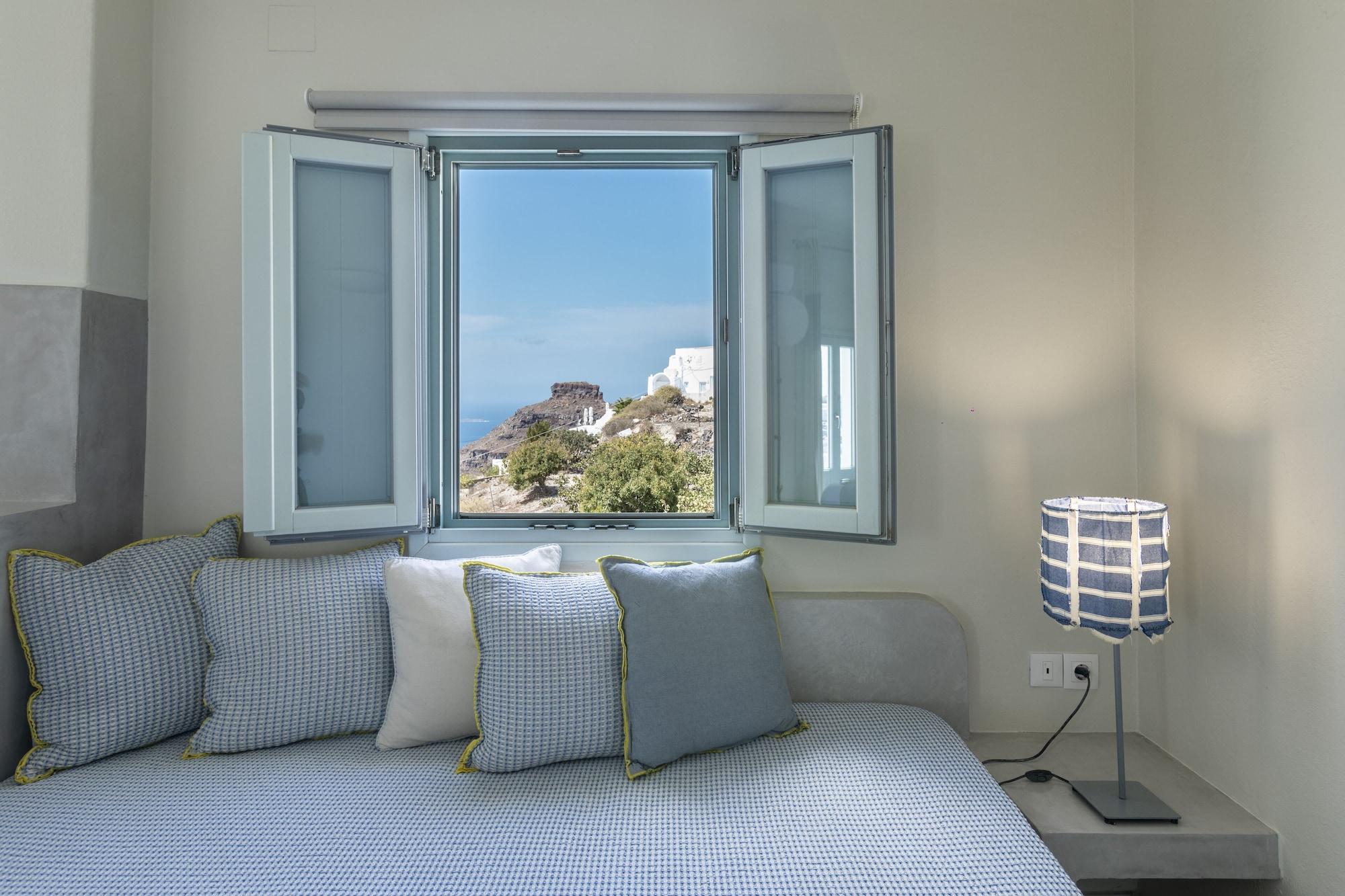 Blue Dolphins Apartments Firostefani Luaran gambar