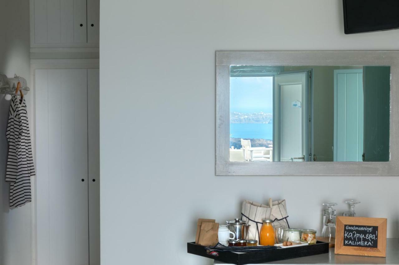 Blue Dolphins Apartments Firostefani Luaran gambar